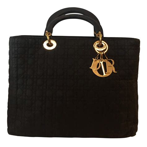 lady dior canvas bag price|pre owned lady dior bag.